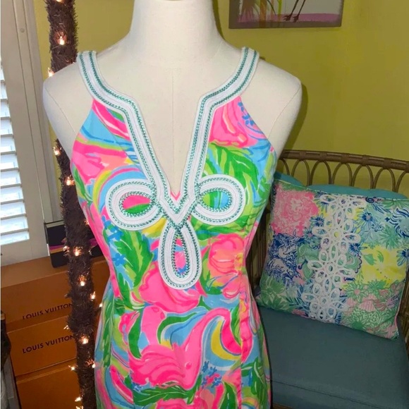Lilly Pulitzer NWT Tessa Shift Dress So A Peeling Size 2 - Picture 8 of 12